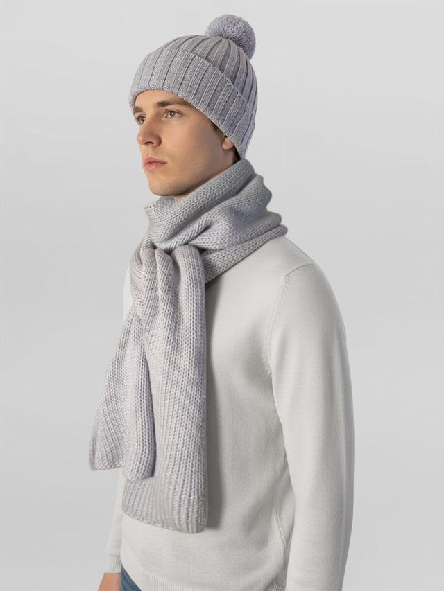 Unisex | Davos Scarf | Blue Powder