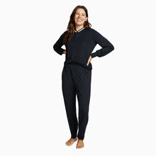 Modal Jersey Pajama Top | Black