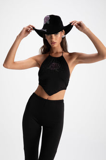 Mara Rose Pants | Black