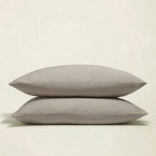 Classic Australian Sateen Pillowcase Set | Pebble Grey