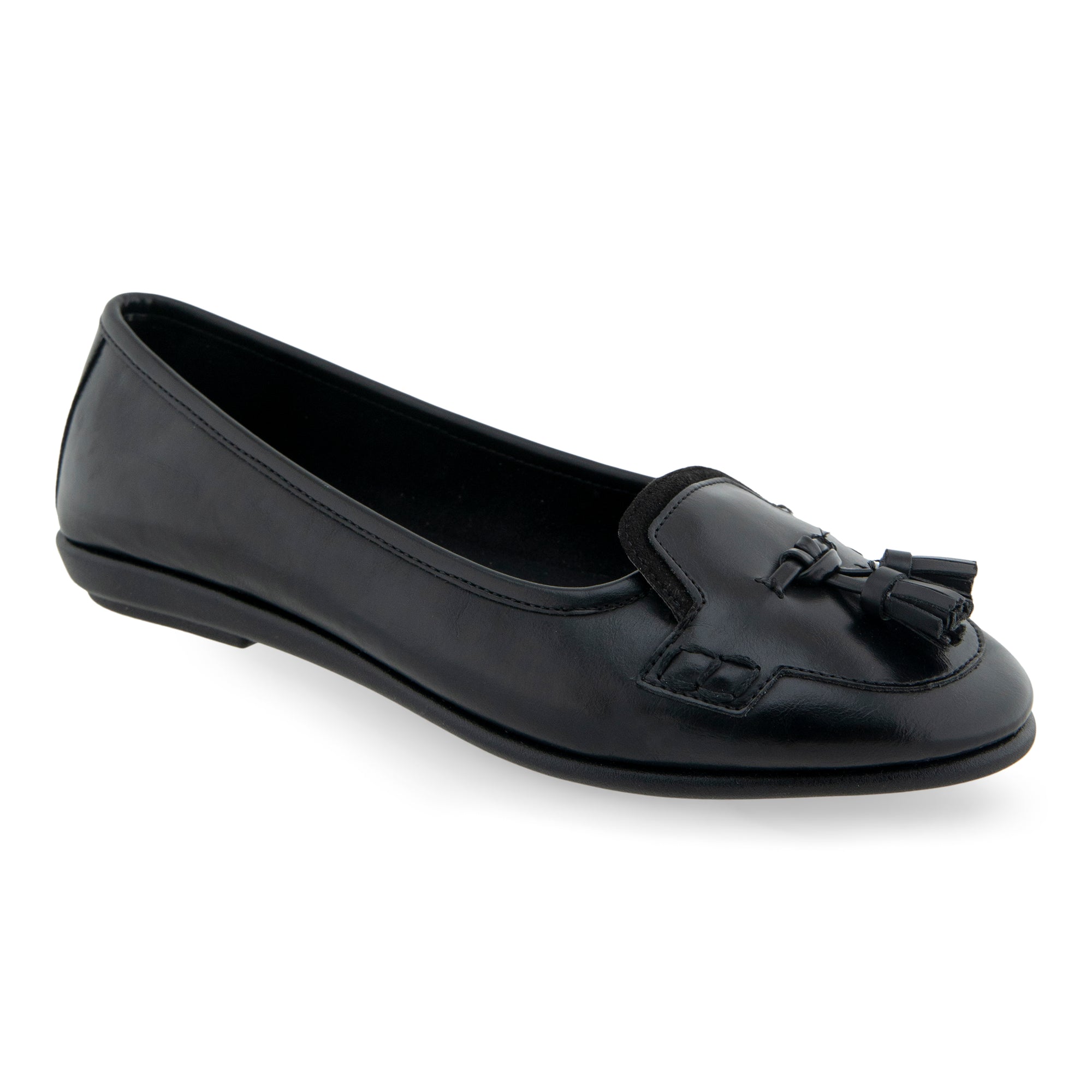 Brooks | Black Faux Leather