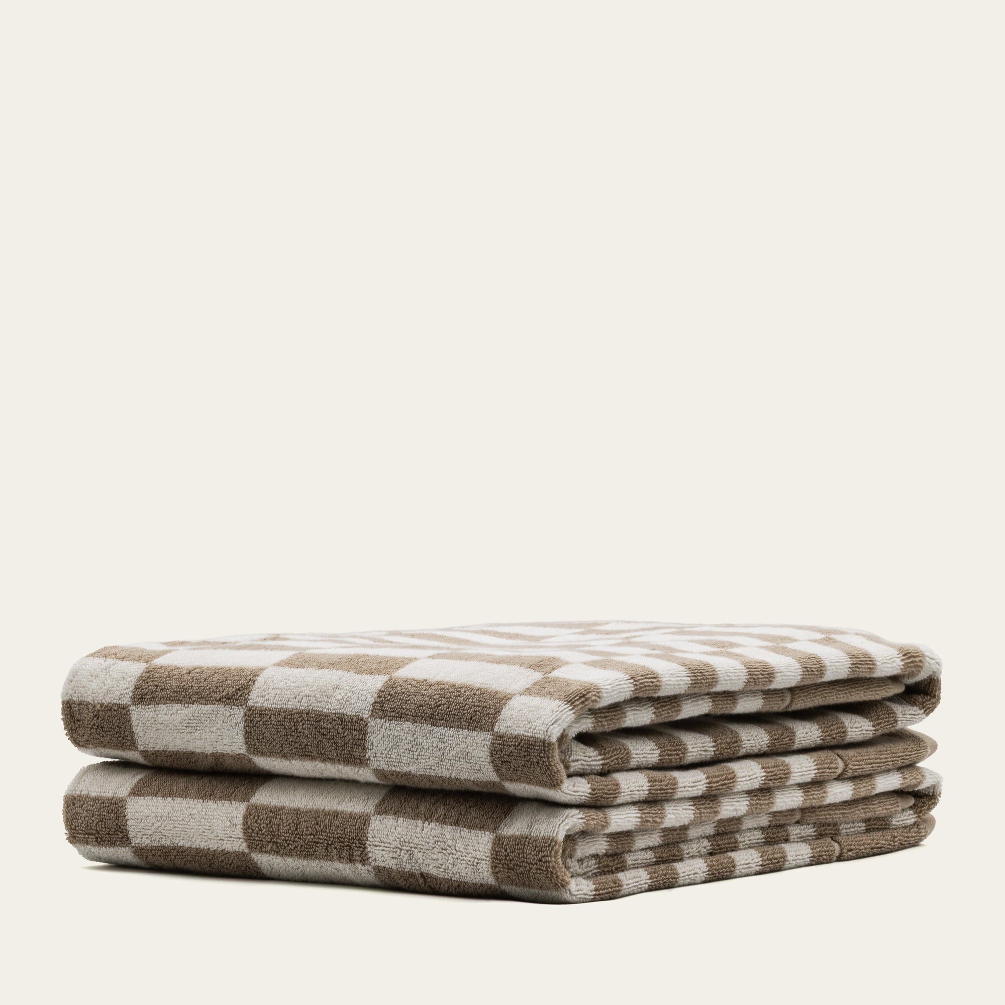 Pietra Australian Cotton Towels | Tan/Ecru