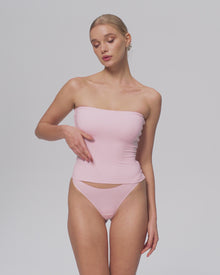 Seamless Full-Length Tube Top | Ballet Pink