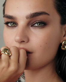 The Solstice Knot Ring | Gold