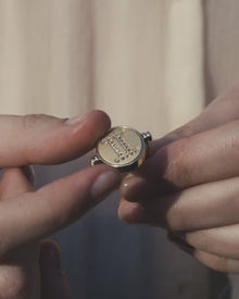 Gemini & Air Flip Ring | Sterling Silver