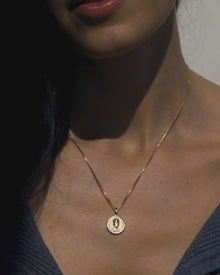 Mini Ruth Bader Ginsburg Necklace | Sterling Silver