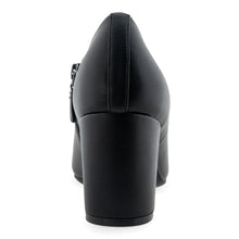 Bree | Black Faux Leather