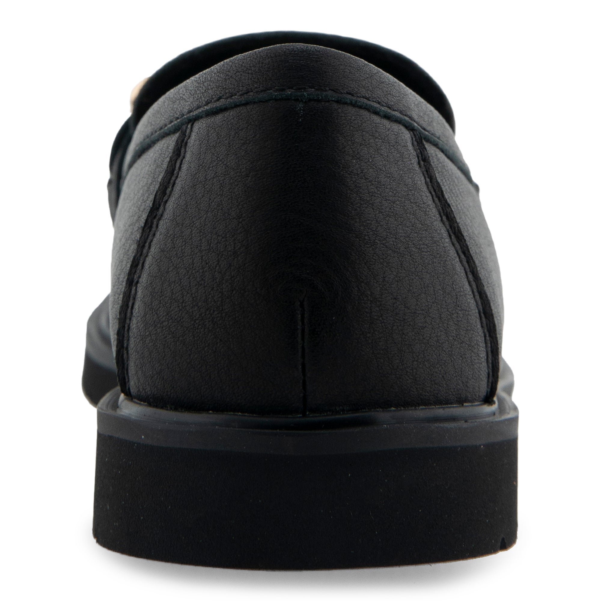 Beckett | Black Pebble Faux Leather