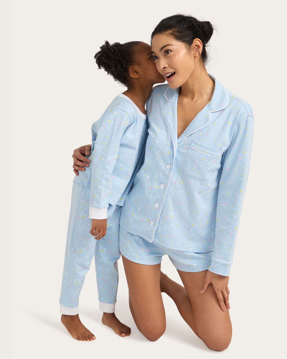 Kids | Riley Pajama Set - Constellation | Periwinkle