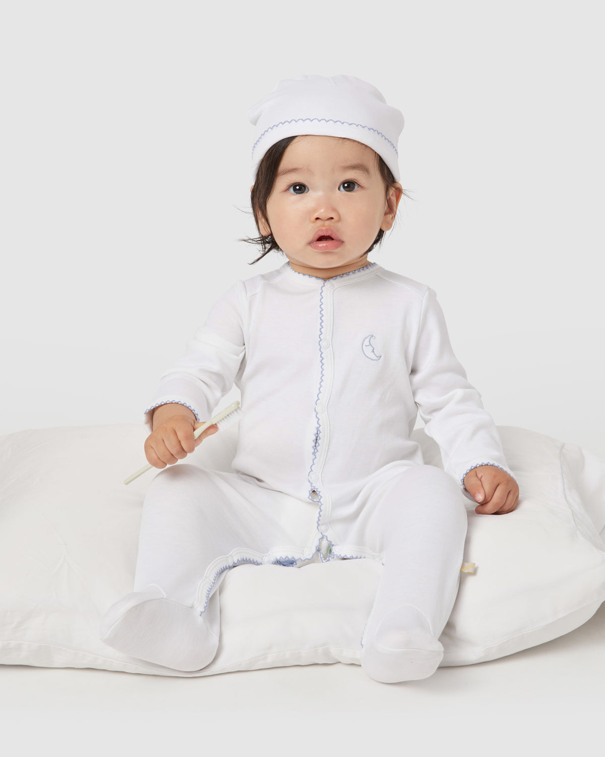 Kids | Baby Hat Rory Onesie Set | Chalk