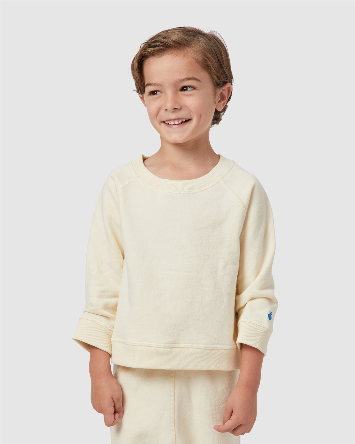 Kids | Mini Rowan Crewneck | Cream