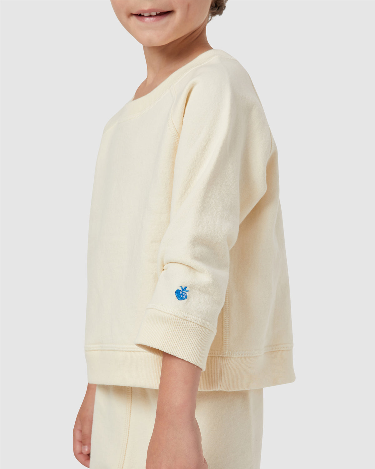 Kids | Mini Rowan Crewneck | Cream