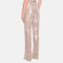 OW Collection RUBY Sequin Pants Pants 036 - Tan