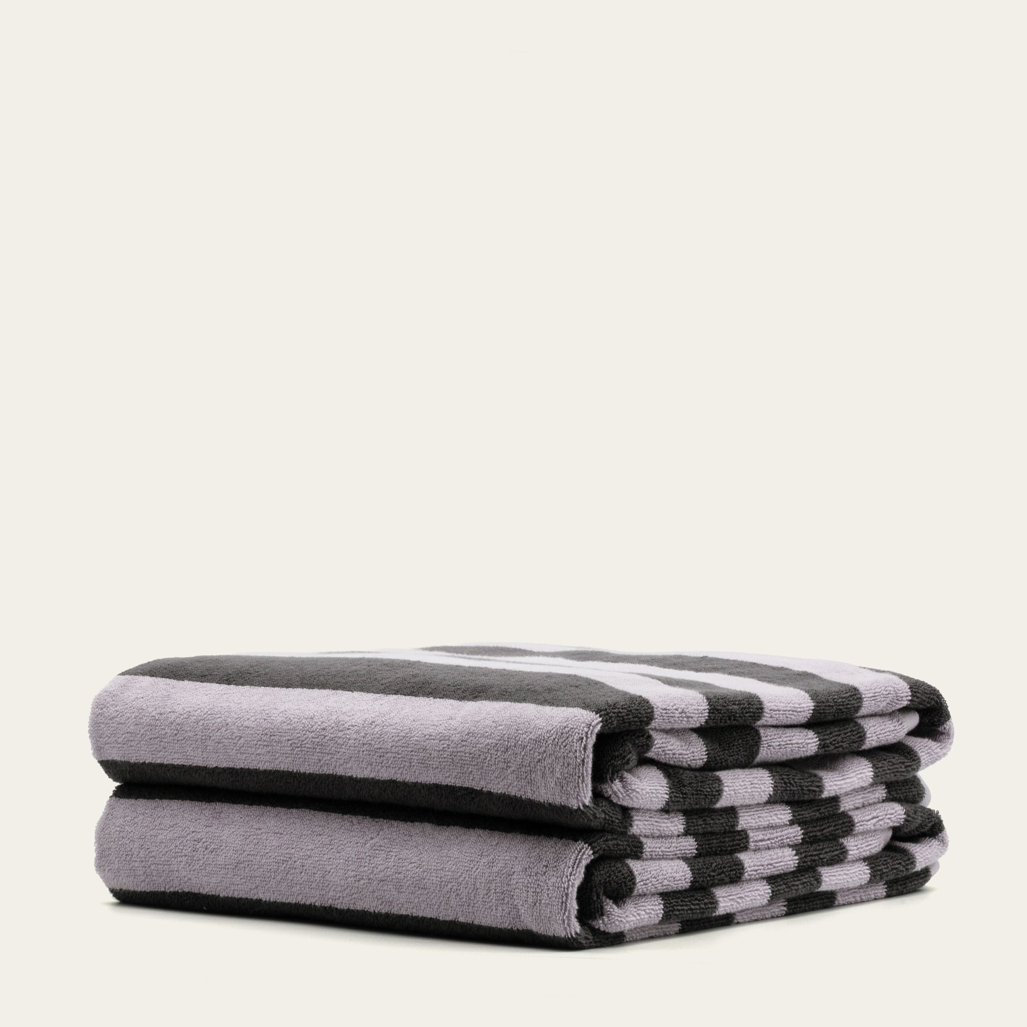 Shadmoor Australian Cotton Towels | Lilac/Charcoal