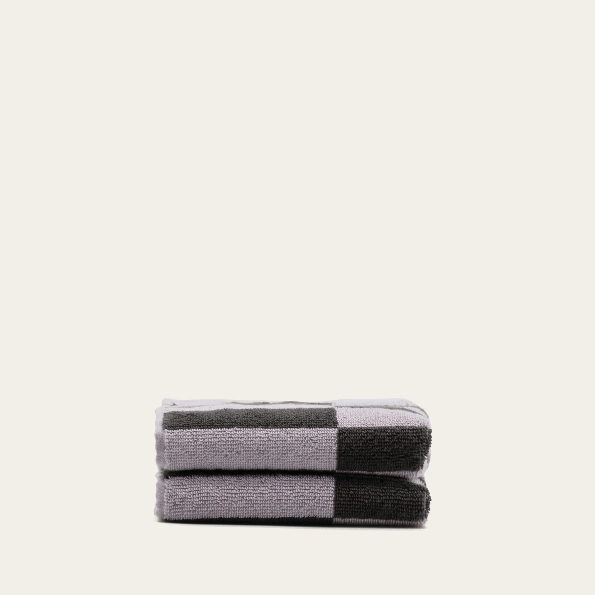 Shadmoor Australian Cotton Towels | Lilac/Charcoal