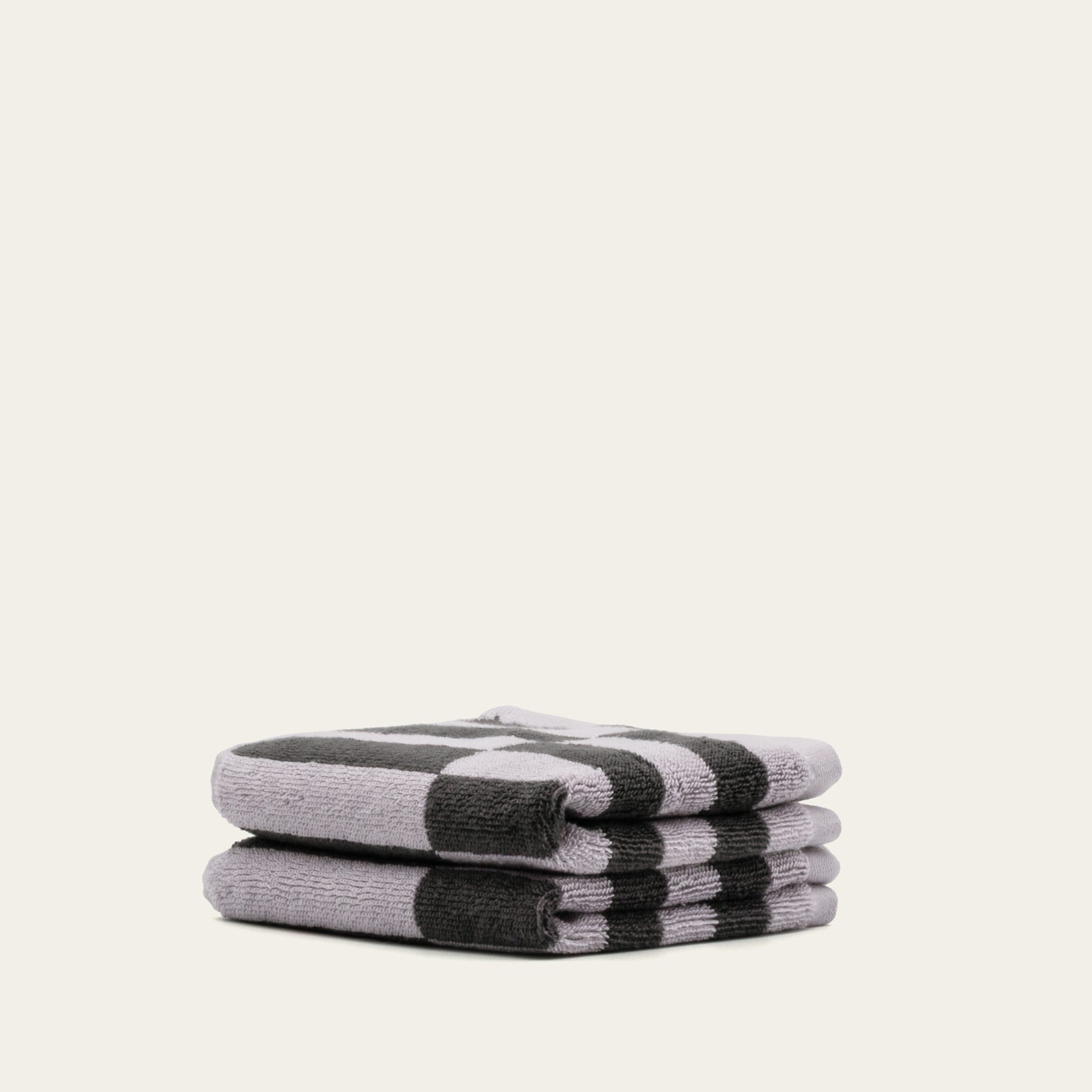 Shadmoor Australian Cotton Towels | Lilac/Charcoal