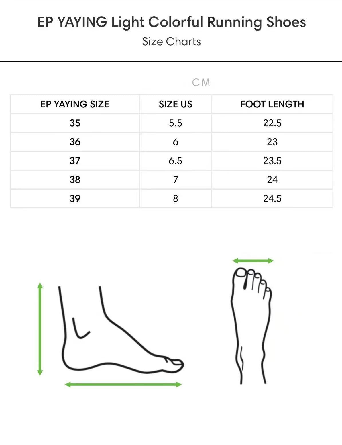 Featherlight Running Shoes | Green