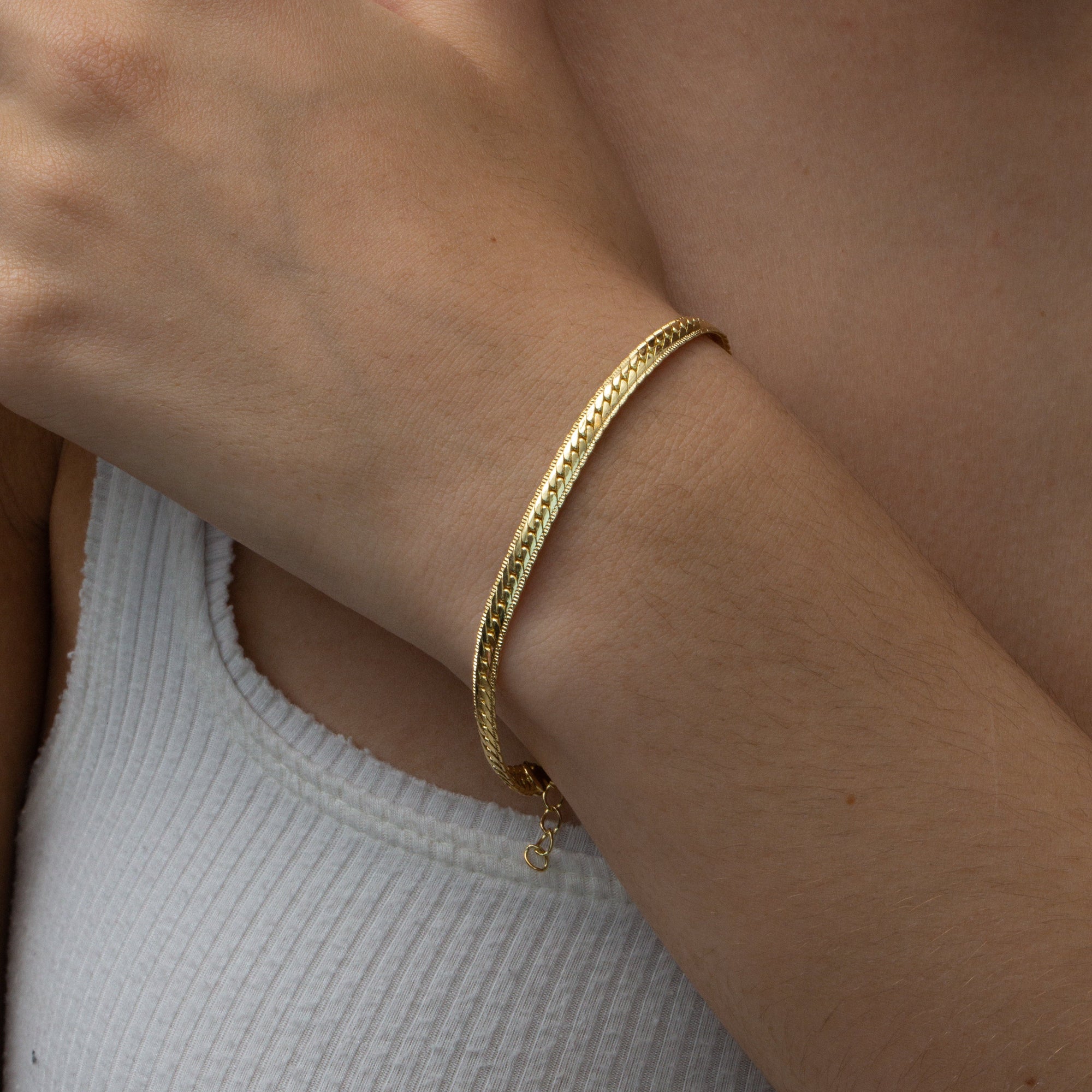 THE KNITTED CUBAN LINK BRACELET - The M Jewelers