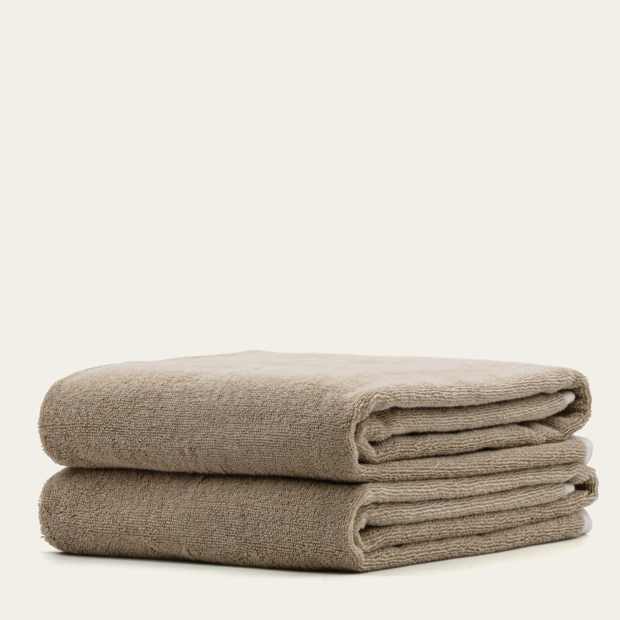 Sorrel Australian Cotton Towels | Tan/Ecru
