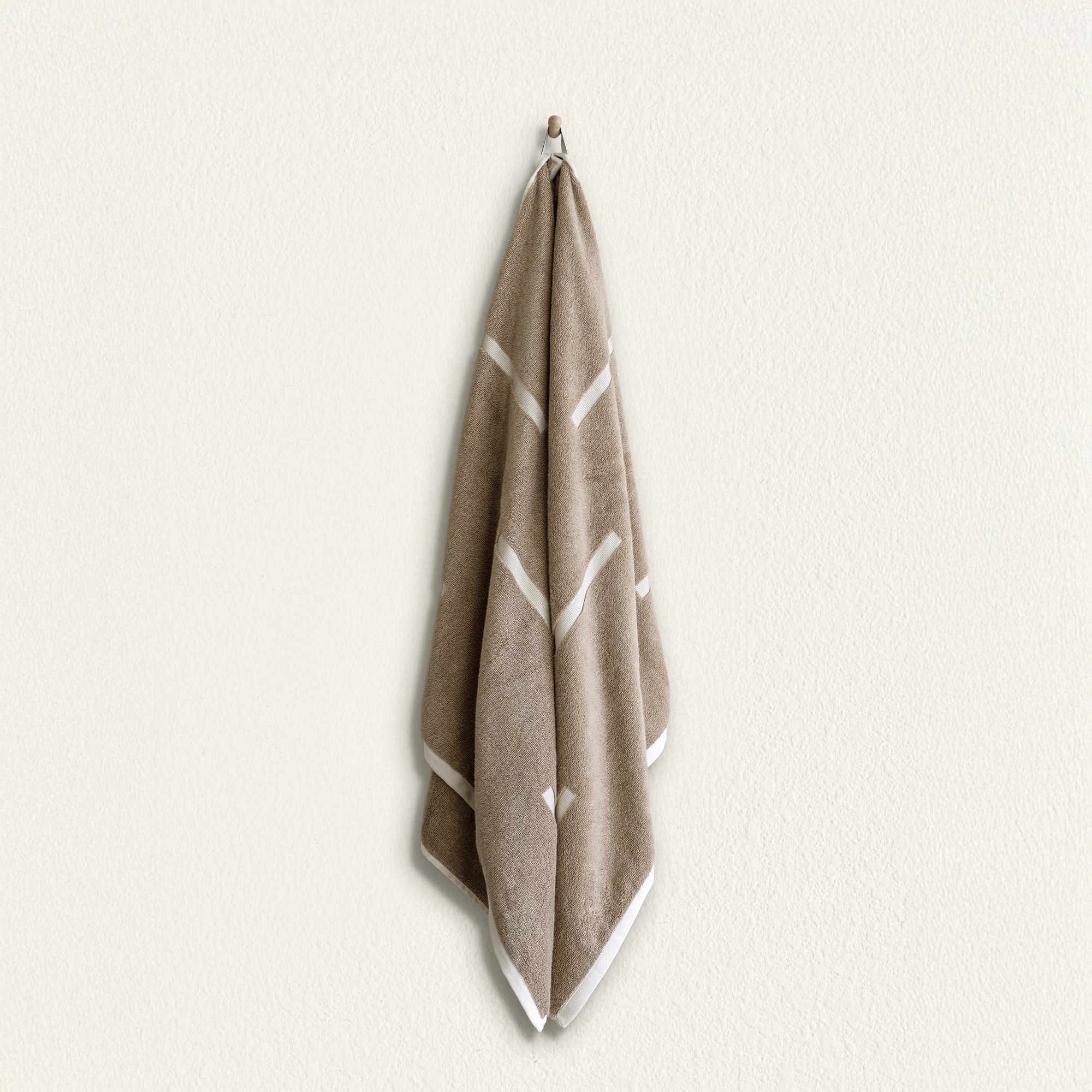Sorrel Australian Cotton Towels | Tan/Ecru