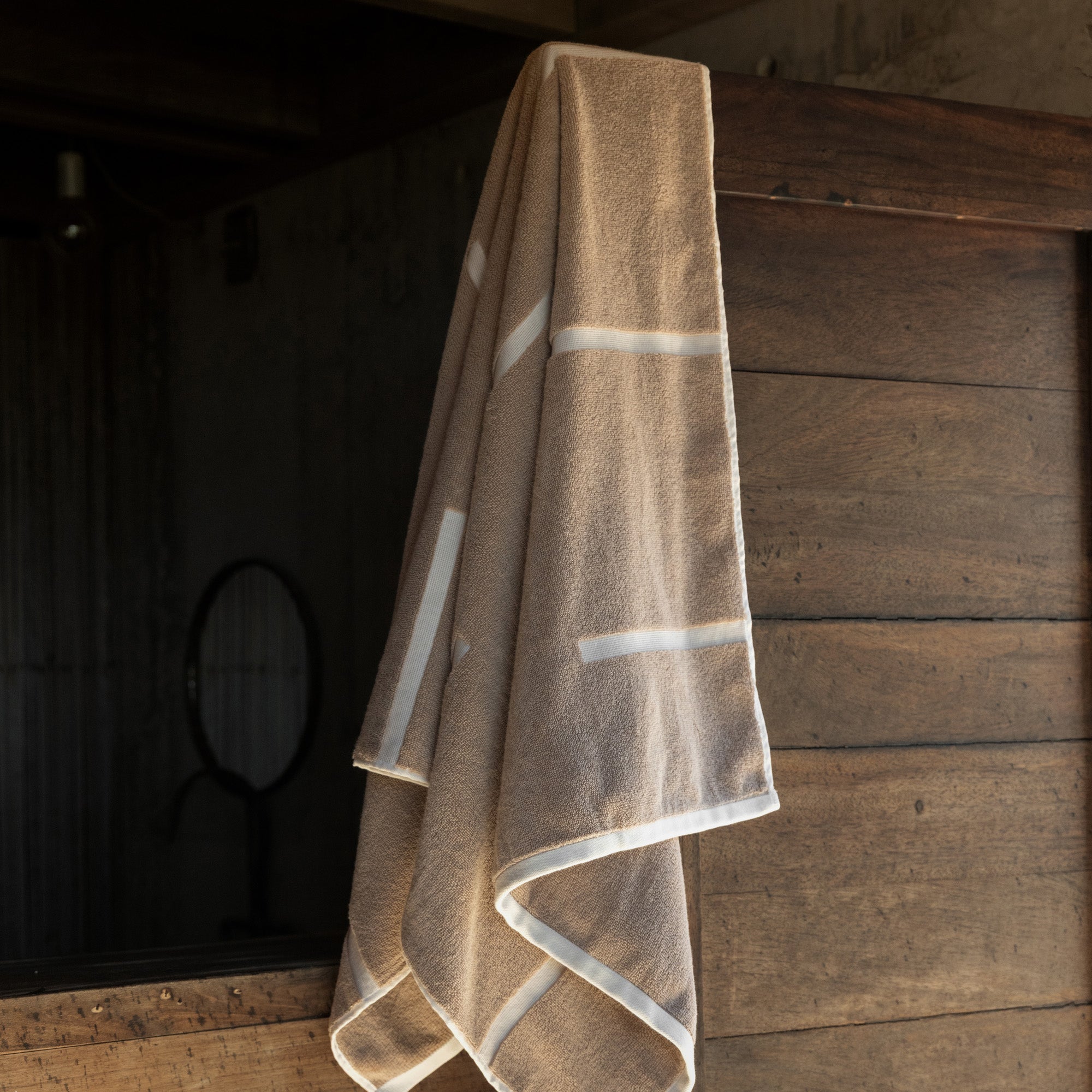Sorrel Australian Cotton Towels | Tan/Ecru