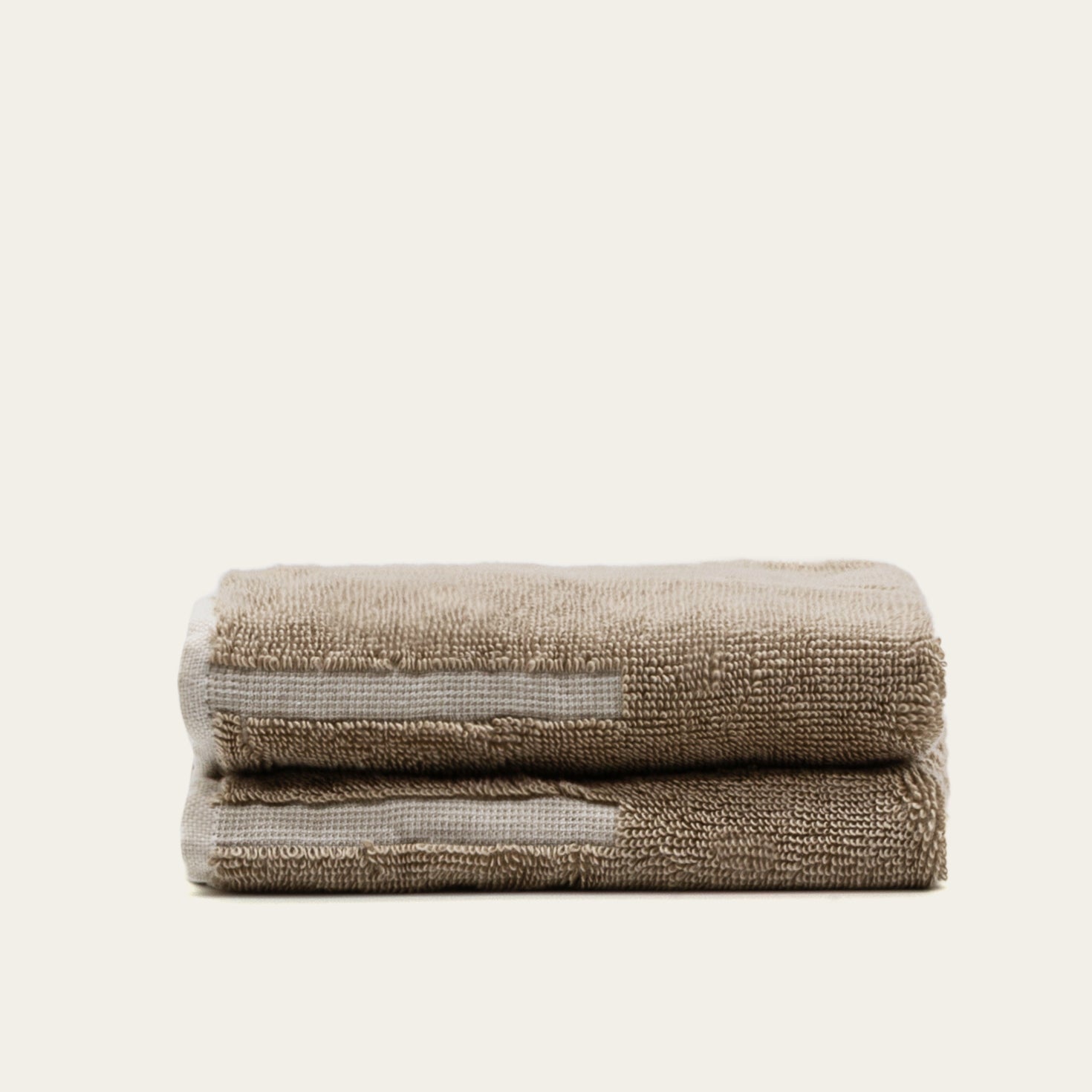 Sorrel Australian Cotton Towels | Tan/Ecru