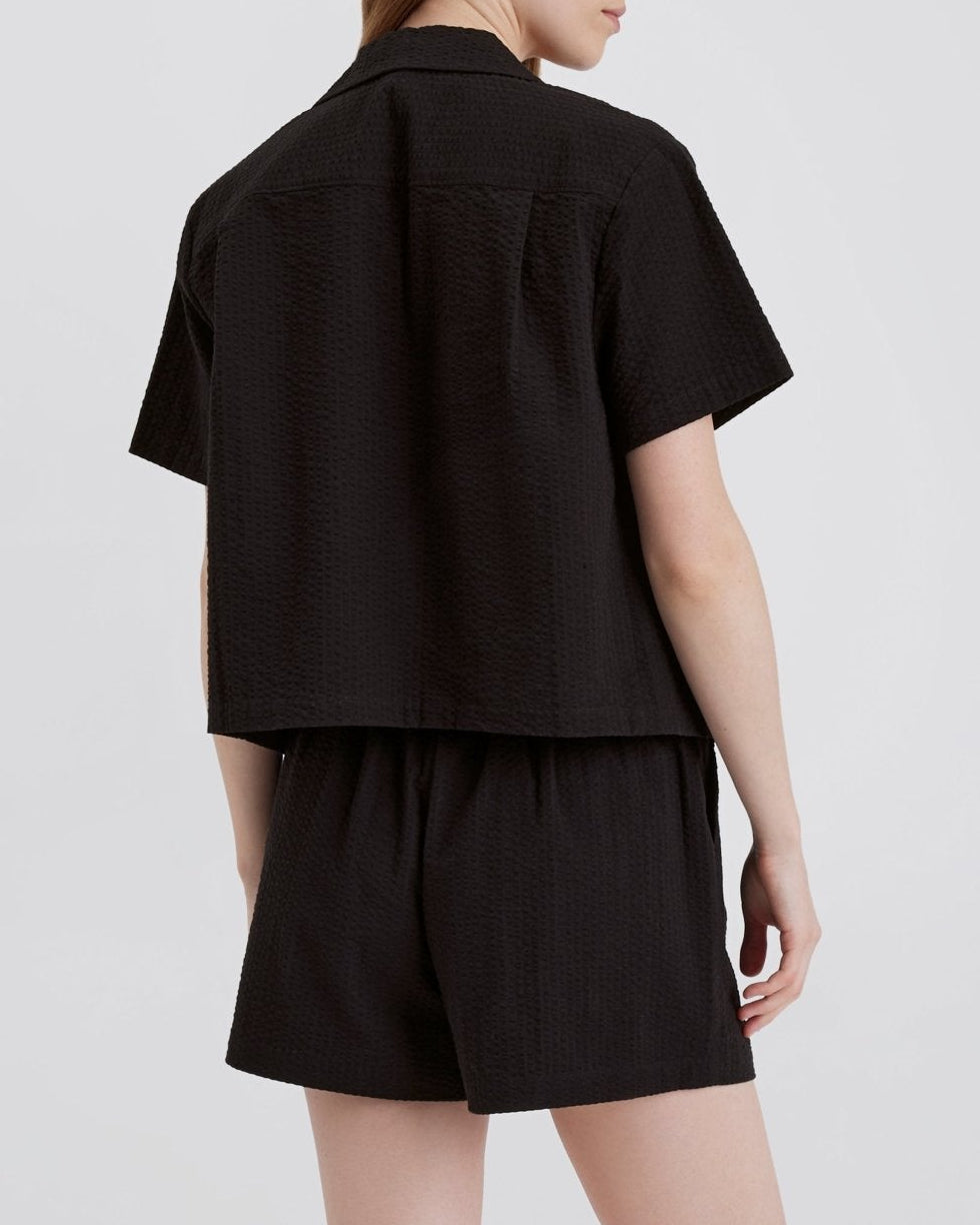 The Brandy Seersucker Shirt - Solid & Striped
