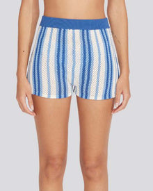 Women | Charlie Short | Marina Blue Stripe