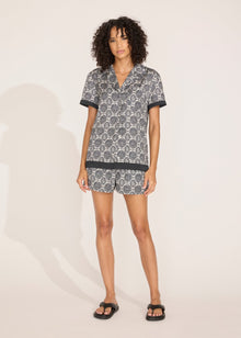 The Dahlia Top - Solid & Striped