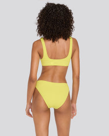 The Elle Ribbed Bikini Bottom - Solid & Striped