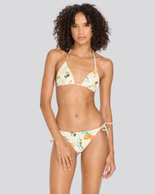 The Iris Bikini Bottom - Solid & Striped