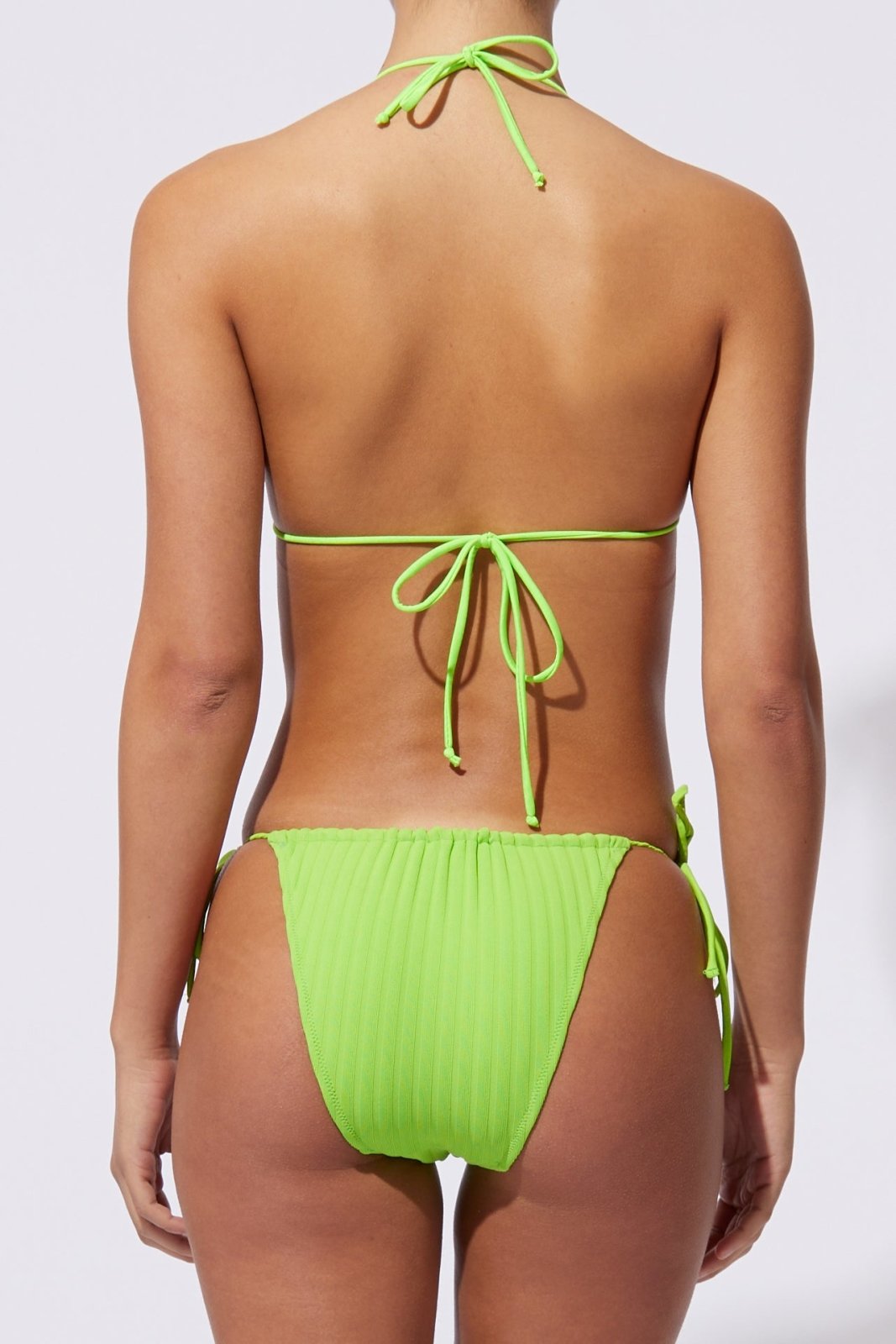 The Iris Ribbed Top - Solid & Striped