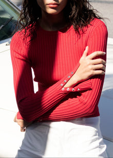 The Landman Sweater - Solid & Striped