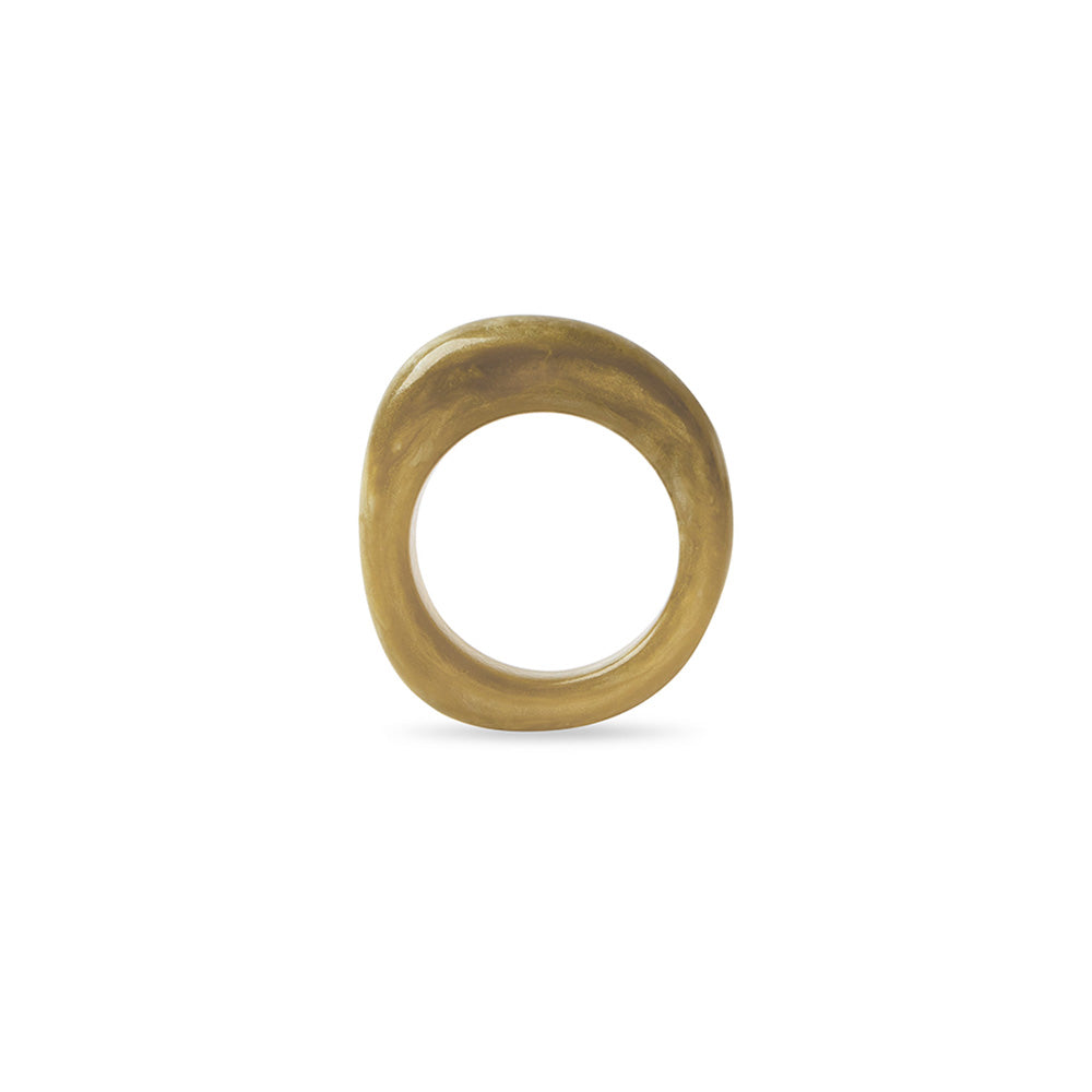 Dallas Resin Ring | Green