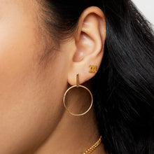 THE GOTHIC INITIAL EARRINGS (LOWERCASE) - The M Jewelers