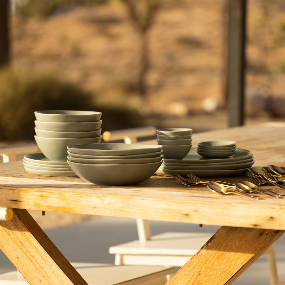 Pasta Bowls | Beachgrass Green