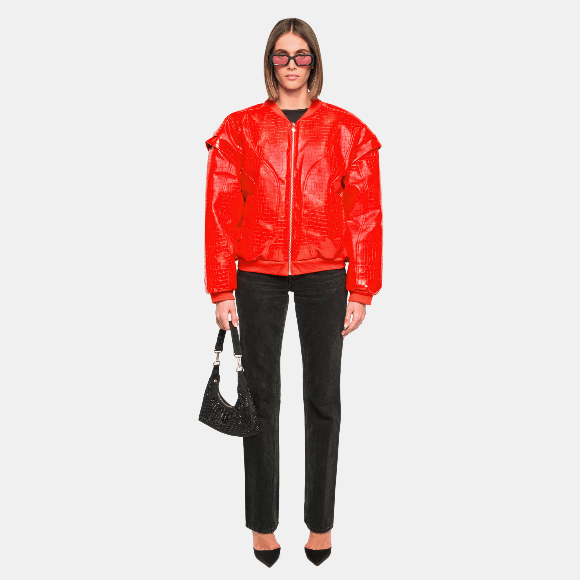 VALENCIA Croc Bomber - Jacket | OW Collection