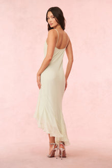 Chesley Chiffon Slip Dress | Washed Sage