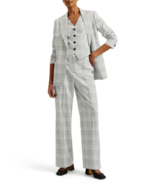 Women | Oversized Blazer | Light Pastel Grey