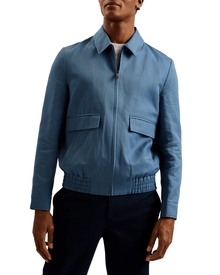 Men | Light Weight Blouson | Blue Red White
