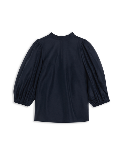 Women | Sheer Organza Top With Ba | Blue Pink