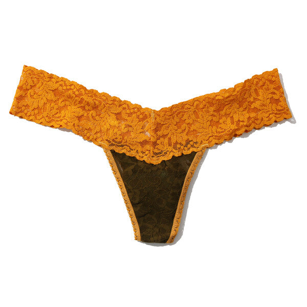 Signature Lace Low Rise Thong | Olvg x Spay