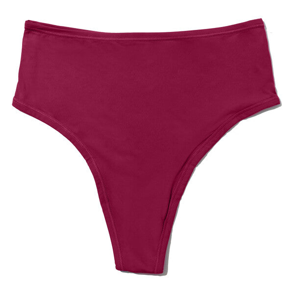 Your Fit High Cut Thong | Mulled Wine (Red)