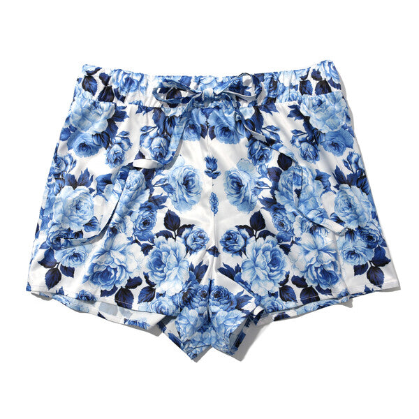 Satin Sleep Short | Deja Blue