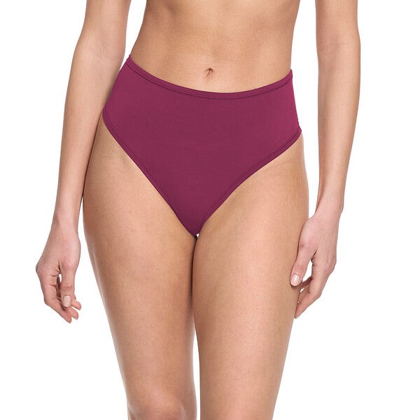 Your Fit High Cut Thong | Mulled Wine (Red)