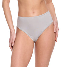 3Pack Your Fit Os High Cut Thong | Almond Milk, Crystal Clear, Sleep In (Grey)
