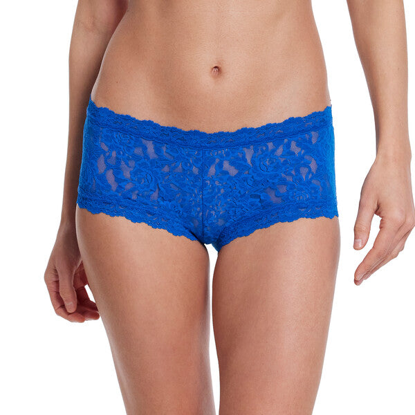 Signature Lace Boyshort | Deep Dive (Blue)