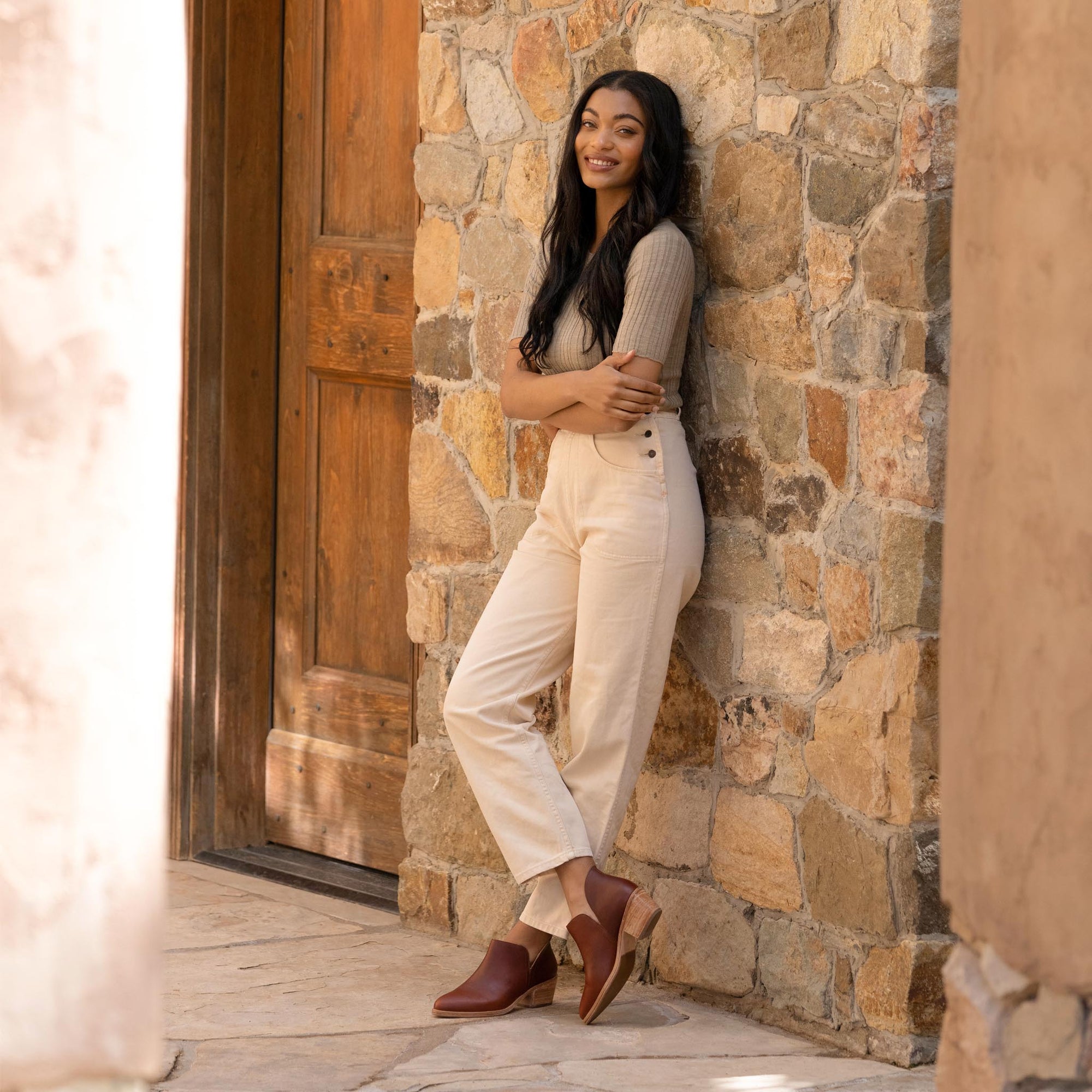 Everyday Ankle Bootie Brandy Women's Leather Boot Nisolo