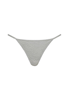 Lace Luna Thong  | White Lace