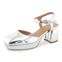 Soir | Silver Mirror Faux Leather